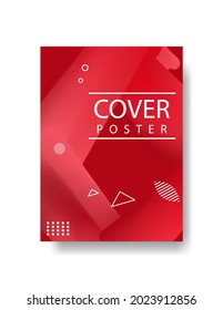 Illustration vector graphic of red gradient color for background poster. Suitable for Suitable for cover poster, magazine, background, banner, social media, etc.