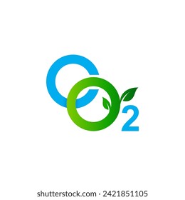 Illustration vector graphic of reducing carbon emissions environmental pollution logo design template