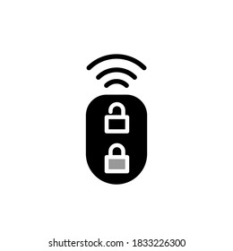 Ilustración Gráfico vectorial del icono de control remoto