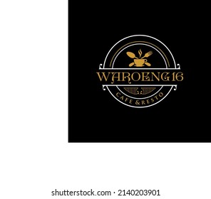 Illustration vector graphic for restaurant cafe logo