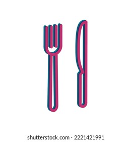 Illustration Vector graphic of restaurant icon. Fit for food, eat, dining, lunch etc.