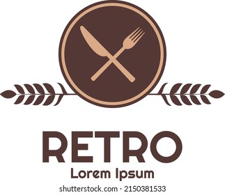 Ilustración vectorial gráfico del logo del café retro, perfecto para café, bar, logotipo de bistro