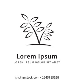 Illustration vector graphic of rice plants. Perfect for Agriculture Business Logo Template