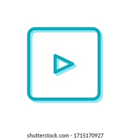 Illustration vector graphic of right arrow icon