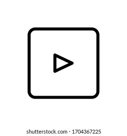 Illustration vector graphic of right icon