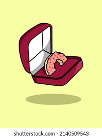 Illustration vector graphic of Ring Donut