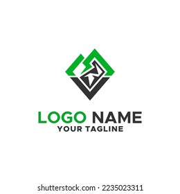 Diseño del logotipo de Rock Mountain Electric