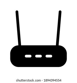 
Illustration Vector graphic of router icon