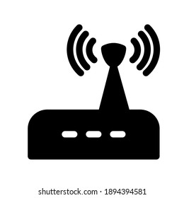 
Vektorgrafik der Vektorgrafik des Routersymbol