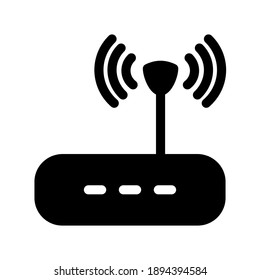 
Illustration Vector graphic of router icon