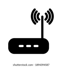 
Illustration Vector graphic of router icon
