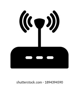 
Ilustración Gráfico vectorial del icono del router