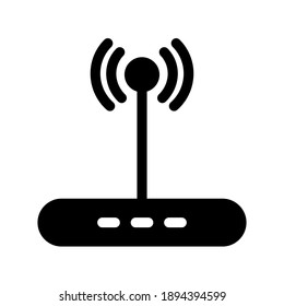 
Illustration Vector graphic of router icon