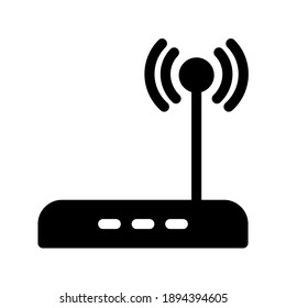 
Illustration Vector graphic of router icon