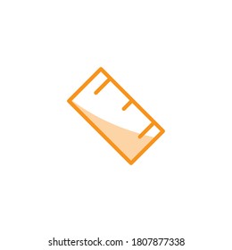 Illustration Vector graphic of ruler icon. Fit for measurement, length, mathematics, dimension etc.