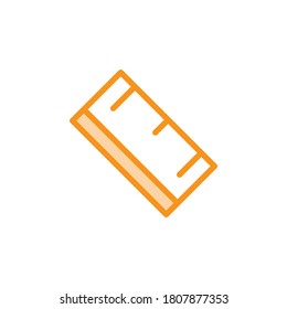 Illustration Vector graphic of ruler icon. Fit for measurement, length, mathematics, dimension etc.