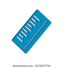 Illustration Vector Graphic of Ruler icon