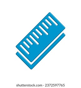 Illustration Vector Graphic of Ruler icon