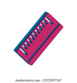 Illustration Vector Graphic of Ruler icon