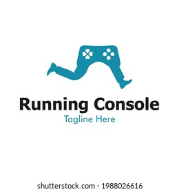 Illustration Vector Graphic of Running Console Logo. Perfect to use for Technology Company