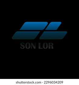 Illustration Vector Graphic of S and L letter logotype