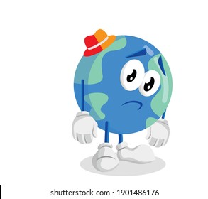 Illustration vector graphic of sad poses. Perfect for card, poster, banner, etc.