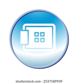 Ilustración Vector gráfico de icono de caja fuerte. Apto para la banca, banco, negocio, depósito, seguridad, dinero, seguridad, etc.