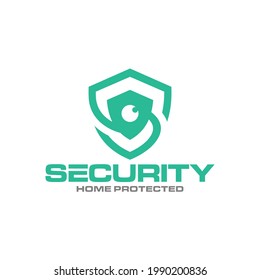 Illustration vector graphic of safe, lock, shield, and security logo design template
 