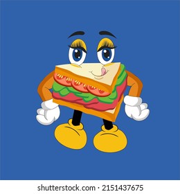 
Illustration vector graphic of sandwiches