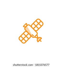 Illustration Vector graphic of satellite icon. Fit for communication, sign, connection, symbol, technology, space, internet, wireless etc.