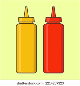 Gráfico vectorial de ilustraciones de salsa