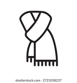 Ilustración Vector gráfico de Icono de la bufanda