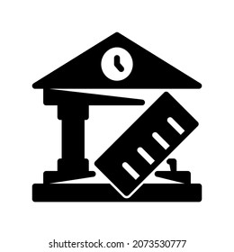 Illustration Vector Graphic of  School icon