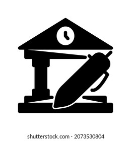 Illustration, Vektorgrafik von Schulsymbol