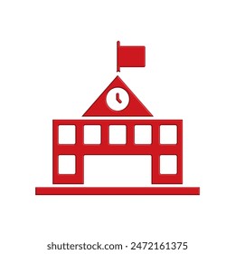 Illustration Vector Graphic of School icon