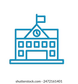 Illustration Vector Graphic of School icon