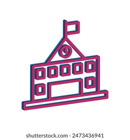 Illustration Vector Graphic of School icon