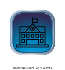 Illustration Vector Graphic of School icon