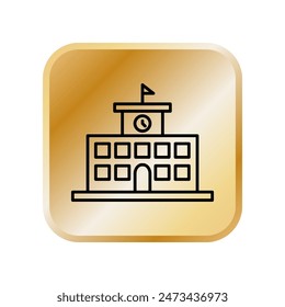 Illustration Vector Graphic of School icon