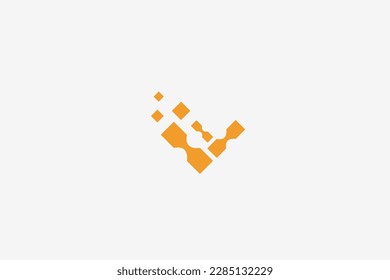 Illustration vector graphic of science technology modern. Good for logo