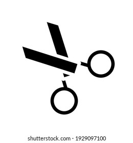 Illustration Vector graphic of scissor icon