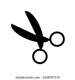 Illustration Vector graphic of scissor icon