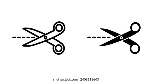 Illustration Vector Graphic of Scissor icon