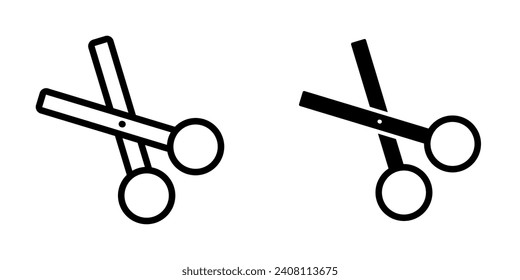 Illustration Vector Graphic of Scissor icon