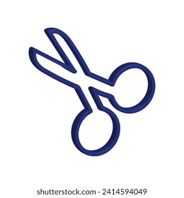 Illustration Vector Graphic of Scissor icon
