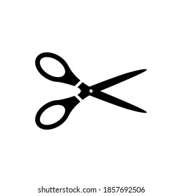 Illustration vector graphic of scissors icon. Concept flat design. Perfect for icon, poster, banner, web, label, sign, symbol, card, template, application, etc.