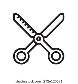 Vektorgrafik der Schere Symbol