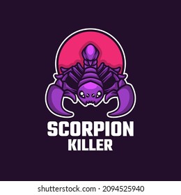 Ilustración vectorial gráfico de Scorpion, bueno para el diseño del logo