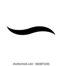 
illustration vector graphic of sea waves icon