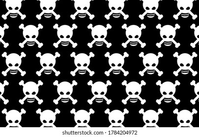 Illustration Vector Graphic Of Seamless Halloween Background Pattern, Design Suitable For Halloween Day
